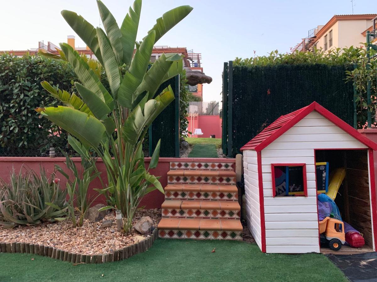 Apartamento Con Jardin Privado Y Acceso A Piscina 우엘바 외부 사진